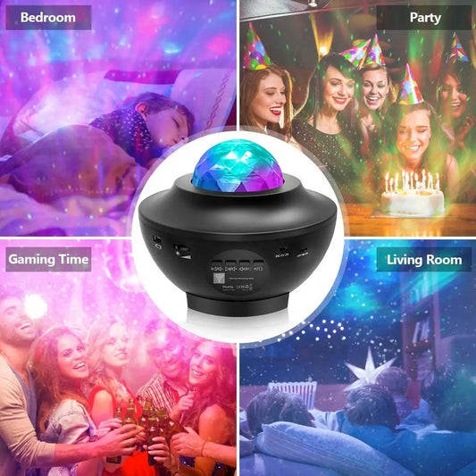 Galaxy Star Projector with Music – NestStyle™